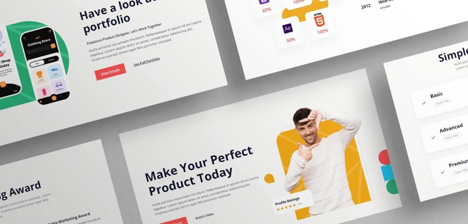 Personal Portfolio Website - NOSOQ Company